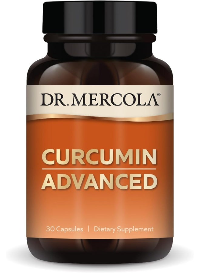 Dr. Mercola Dr Mercola Curcumin Advanced (500mg, 30 Capsules) - Image 1